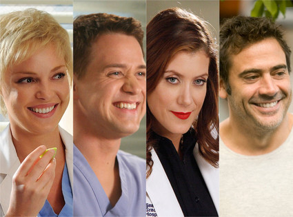 Grey’s Anatomy, Katherine Hiegl, TR Knight, Kate Walsh, Jeffrey Dean Morgan Grey’s Anatomy, Katherine Hiegl, TR Knight, Kate Walsh, Jeffrey Dean Morgan